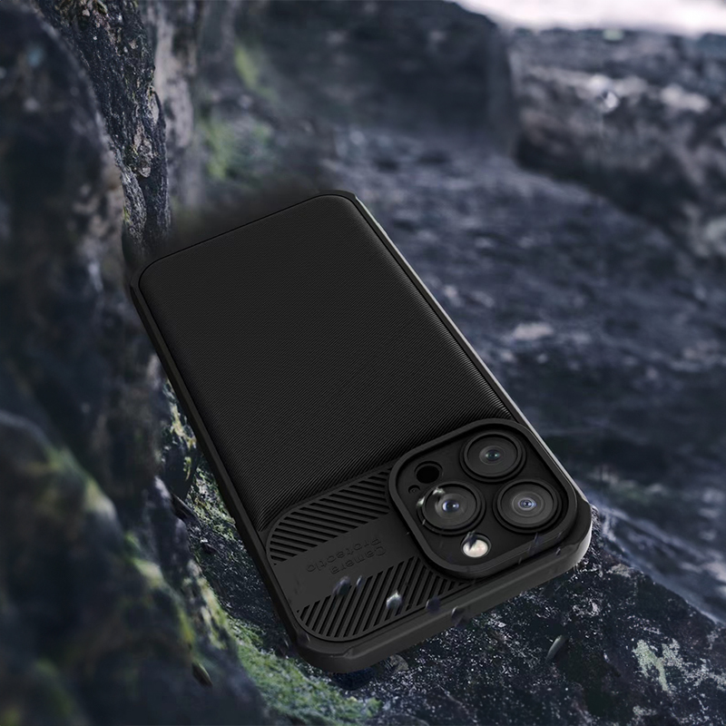 Θήκη Camera Protected Apple iPhone 14 (6.1") Shockproof Black