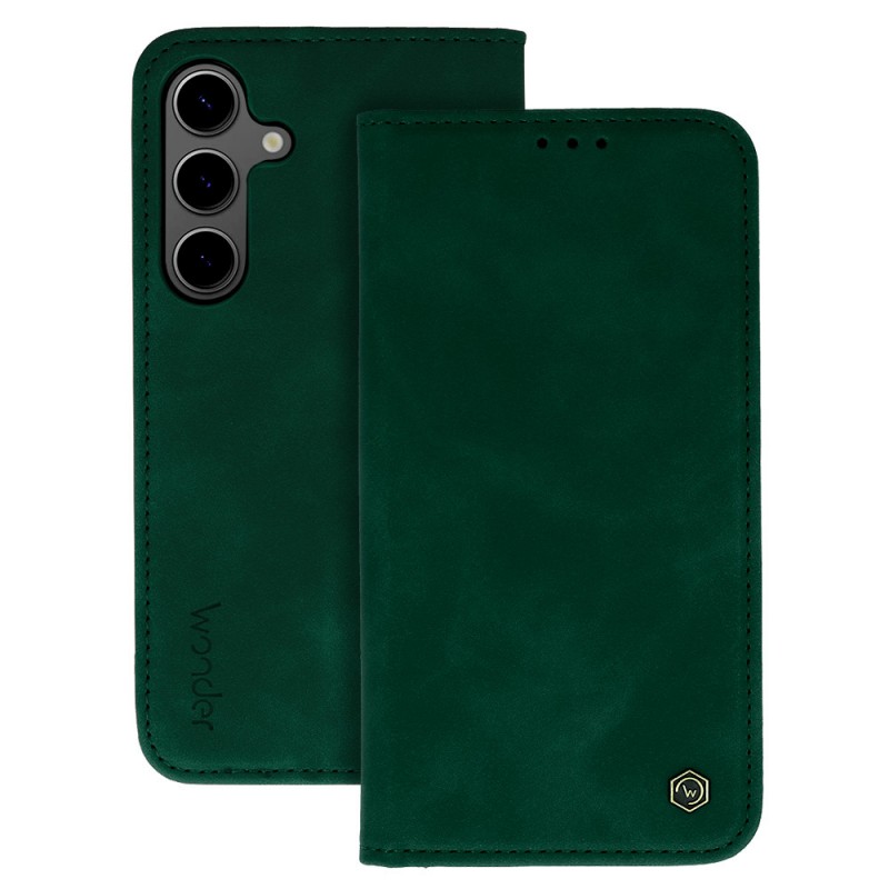 Θήκη Book Wonder Fancy Samsung Galaxy A56 SM-A566 / A36 SM-A366 5G Green