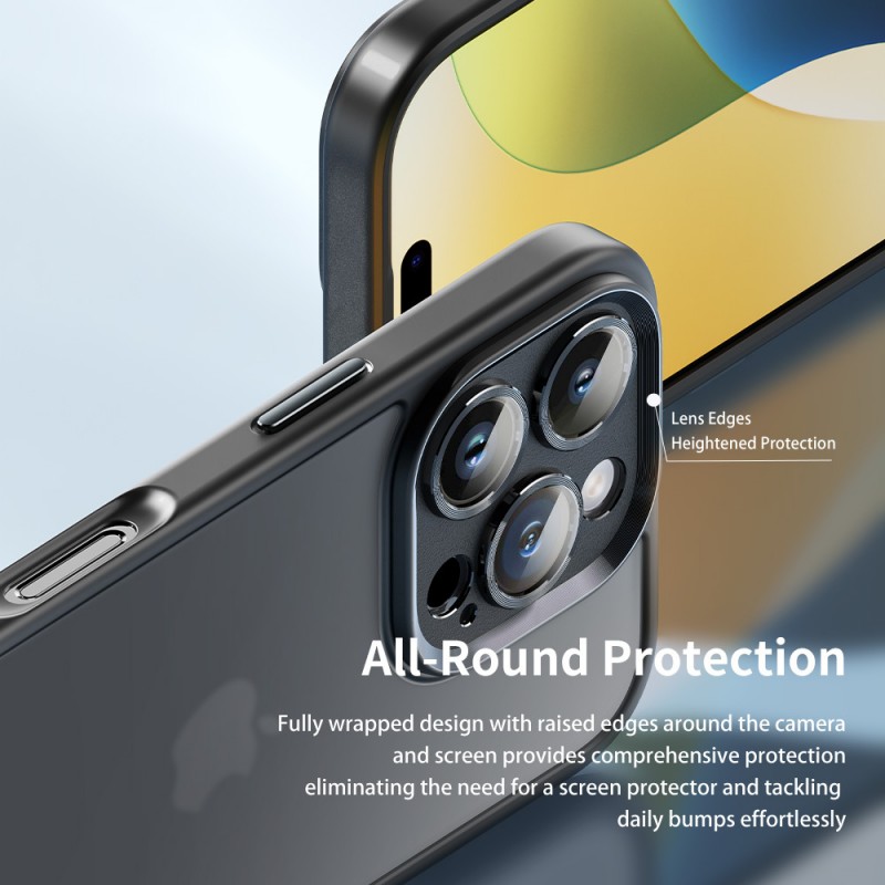 Θήκη Rock Guard Touch Matte Series Case Apple iPhone 16 Plus (6.7") Black