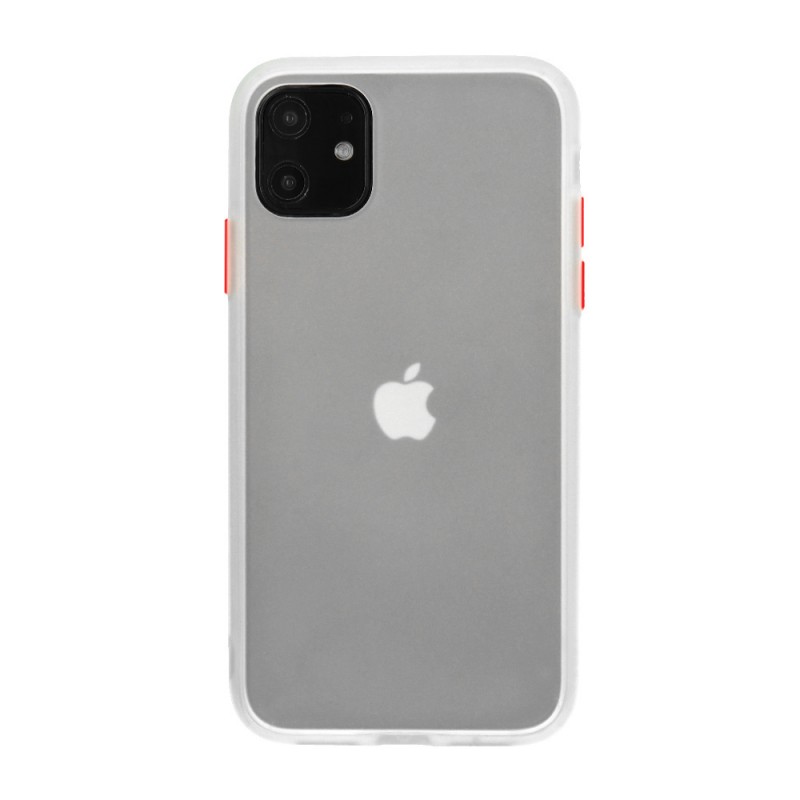 Θήκη TPU Vennus Color Button Samsung Galaxy S21 Ultra G998 Transparent