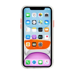 Θήκη TPU Vennus Color Button Samsung Galaxy S21 Ultra G998 Transparent