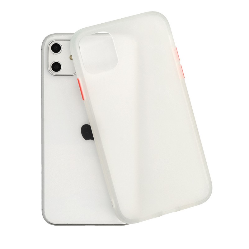 Θήκη TPU Vennus Color Button Samsung Galaxy S21 Ultra G998 Transparent