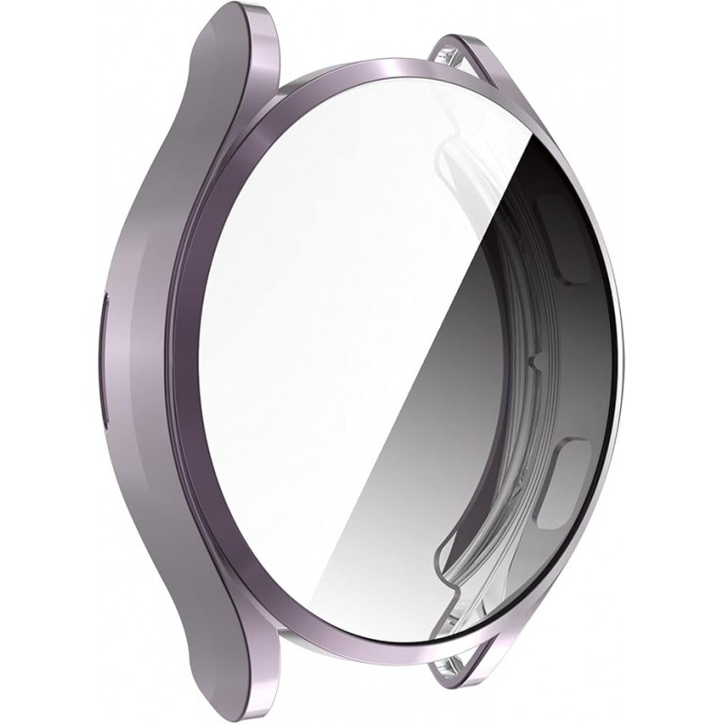 Θήκη Electroplated Full Screen Cover Samsung Galaxy Watch Active2 (44mm) Grey