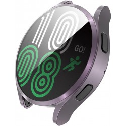 Θήκη Electroplated Full Screen Cover Samsung Galaxy Watch Active2 (44mm) Grey