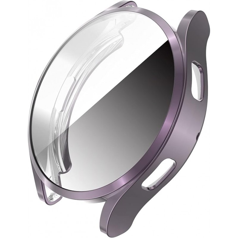 Θήκη Electroplated Full Screen Cover Samsung Galaxy Watch Active2 (44mm) Grey