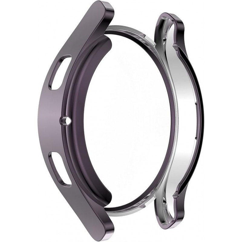 Θήκη Electroplated Full Screen Cover Samsung Galaxy Watch Active2 (44mm) Grey