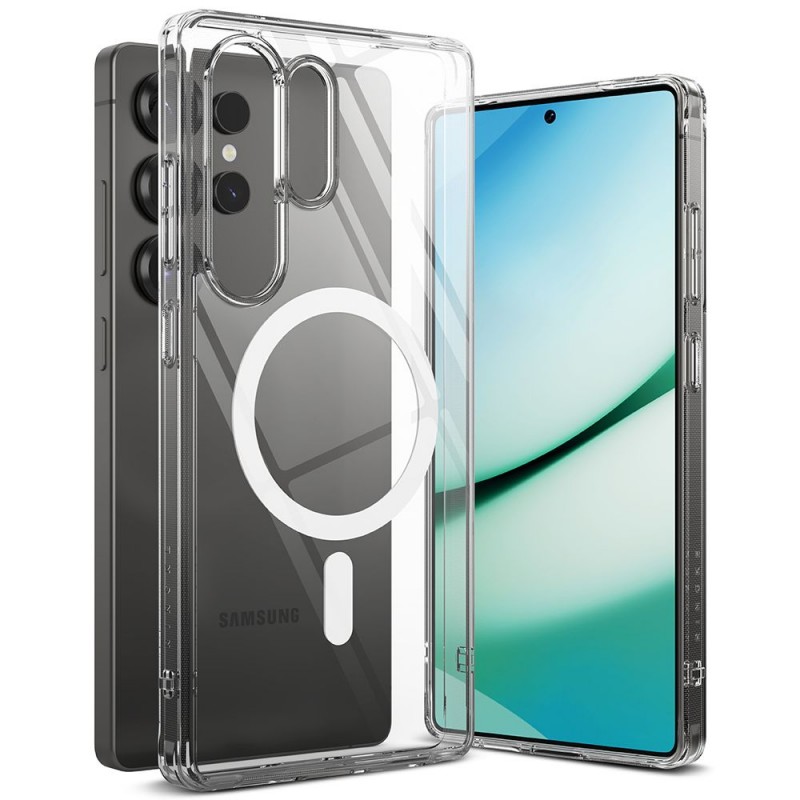Θήκη Ringke Fusion Magnetic Magsafe Samsung Galaxy S25 Ultra 5G SM-S938 Clear