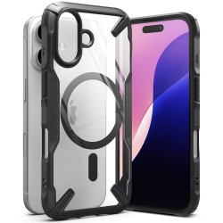 Θήκη Ringke Fusion X Magnetic Magsafe Apple iPhone 16 (6.1") Black