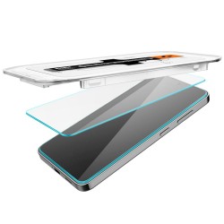 Γυαλί Προστασίας Spigen Glass EZ FIT FC 2-Pack Samsung Galaxy S24 / S25 Full Screen Cover Black (AGL07440)