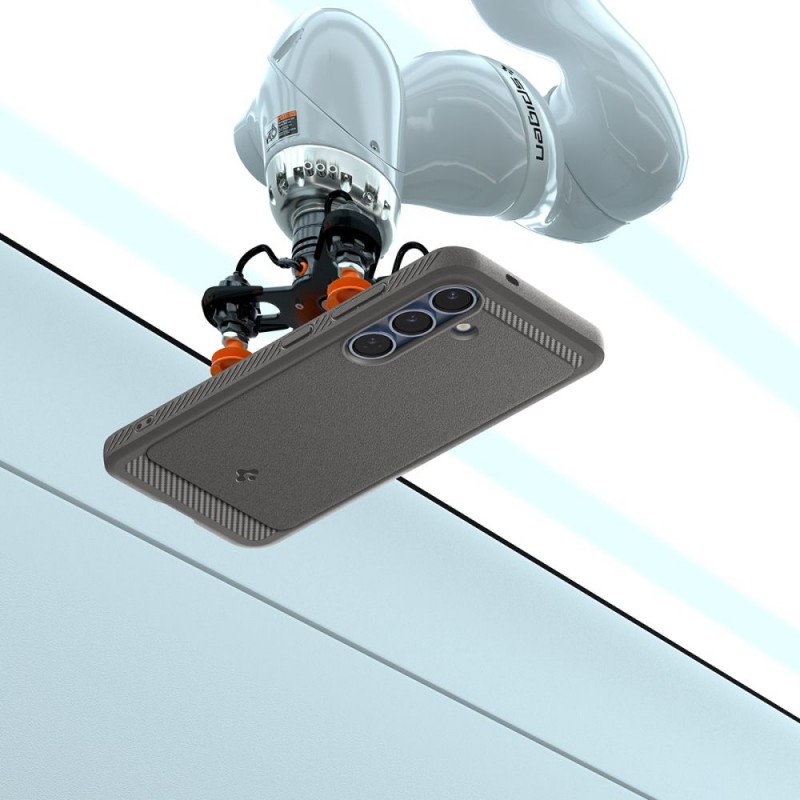Θήκη Spigen Rugged Armor Mag Magsafe Samsung Galaxy S25 5G SM-S931 Marble Grey (ACS08999)