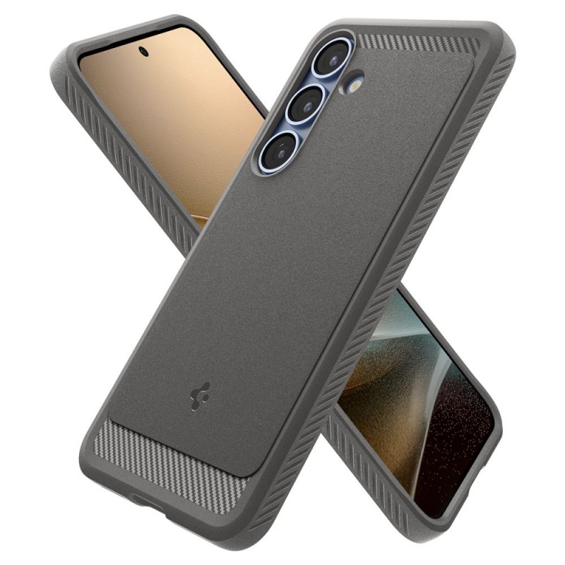 Θήκη Spigen Rugged Armor Mag Magsafe Samsung Galaxy S25 5G SM-S931 Marble Grey (ACS08999)