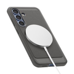 Θήκη Spigen Rugged Armor Mag Magsafe Samsung Galaxy S25 5G SM-S931 Marble Grey (ACS08999)