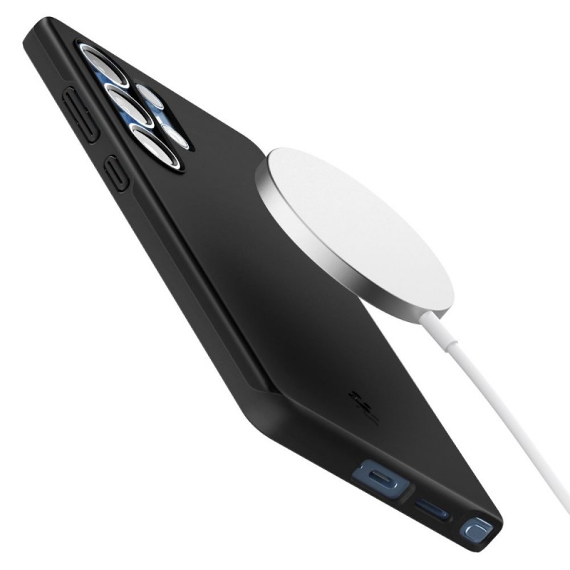 Θήκη Spigen Thin Fit Mag MagSafe Samsung Galaxy S25 Ultra 5G S938 Black (ACS08946)