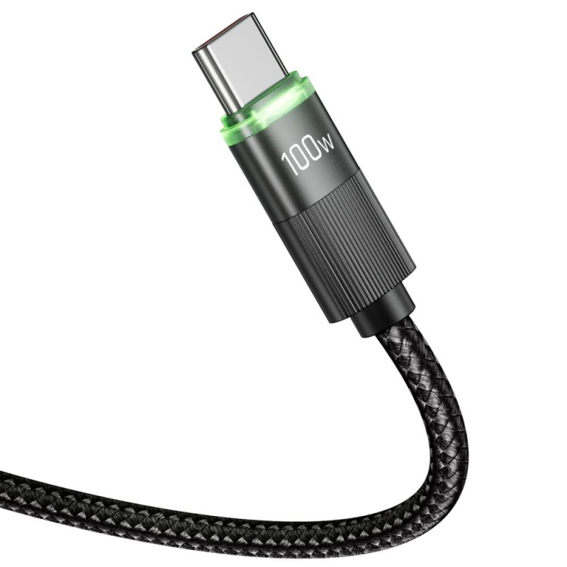 Καλώδιο Tech-Protect UltraBoost Cable Type-C to Type-C 5A 100W 1.8m Black Καλώδιο Tech-Protect UltraBoost Cable Type-C to Type-C 5A 100W 1.8m Black