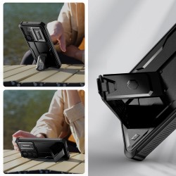 Θήκη Tech-Protect Kevlar Cam+ Samsung Galaxy S25 Ultra 5G S938 Black