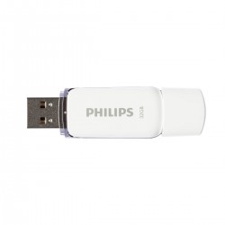 Philips Snow PenDrive Stick 32GB USB 2.0 White (FM32FD70B/00)
