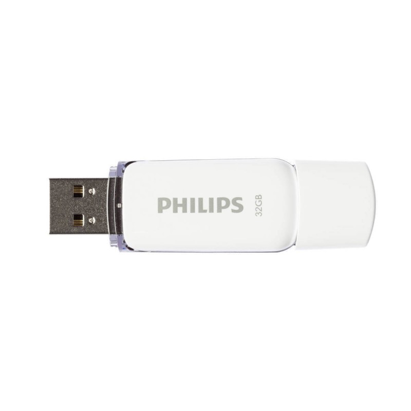 Philips Snow PenDrive Stick 32GB USB 2.0 White (FM32FD70B/00)