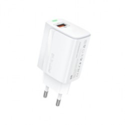 Φορτιστής Ταξιδιού Foneng Fast Charge EU64 USB 18W White