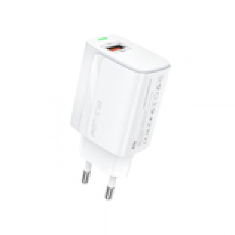 Φορτιστής Ταξιδιού Foneng Fast Charge EU64 USB 18W White