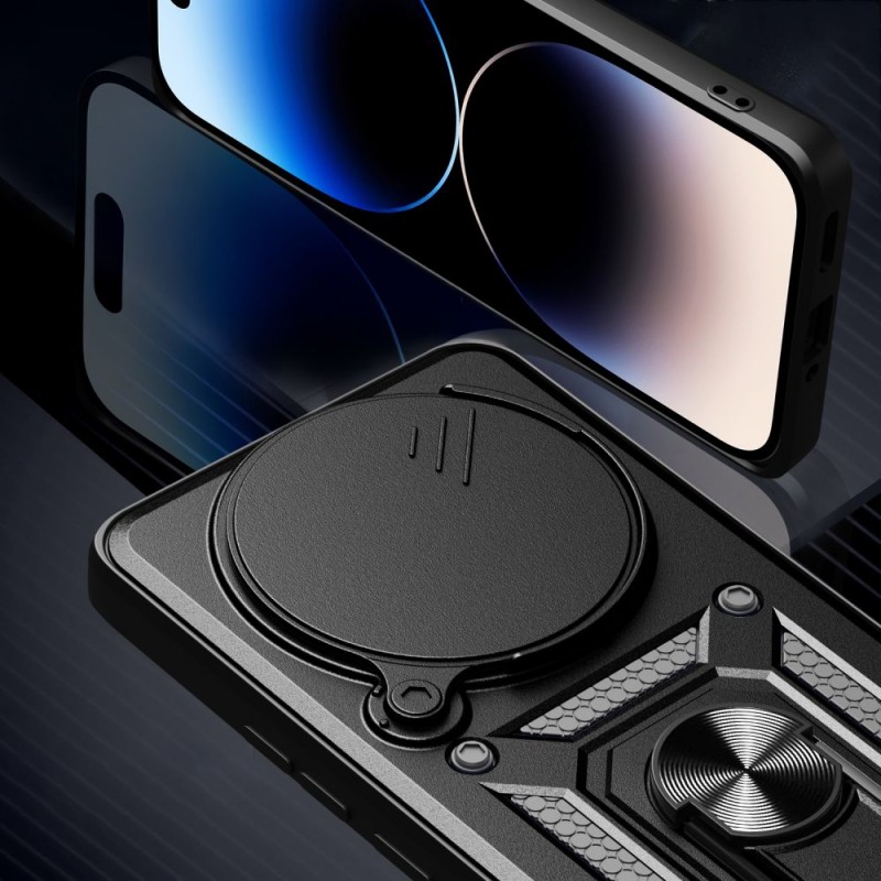 Θήκη Tech-Protect Camshield Pro Xiaomi Redmi Note 14 Pro 5G / Poco X7 5G Matte Black