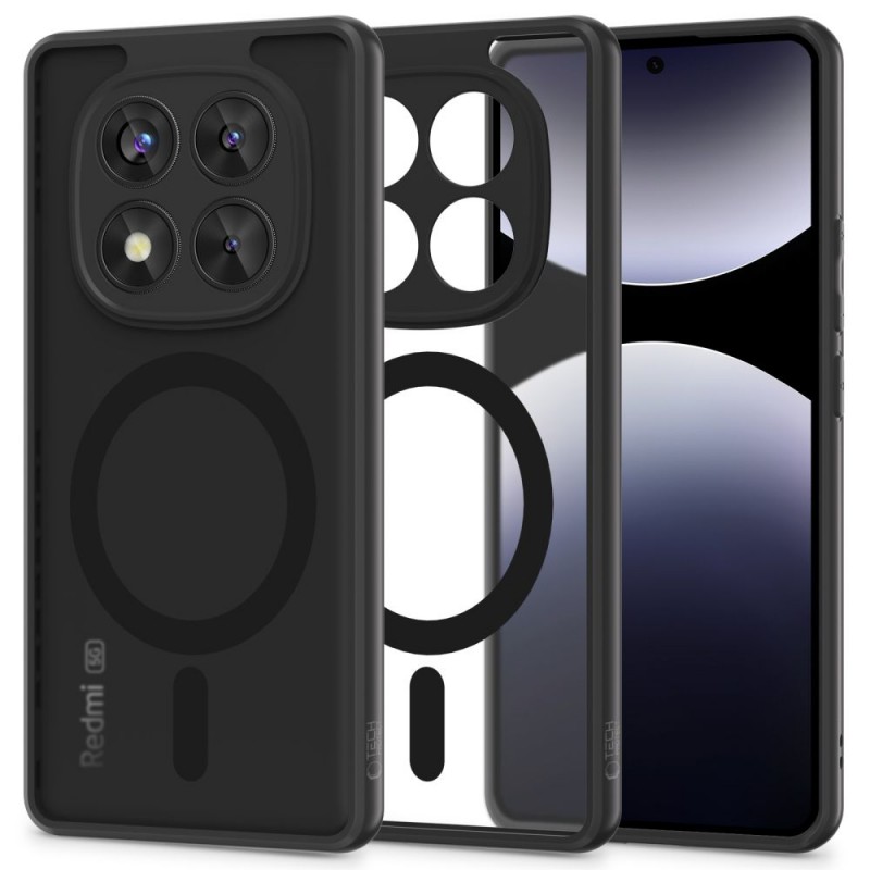 Θήκη Tech-Protect MagMat MagSafe Xiaomi Redmi Note 14 Pro 5G / Poco X7 5G Matte Black
