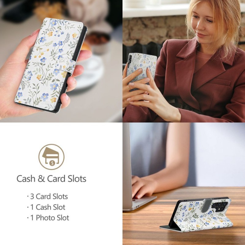 Θήκη Book Tech-Protect Wallet Samsung Galaxy A56 SM-A566 / A36 SM-A366 5G Spring Flowers