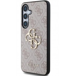 Θήκη Guess PU 4G Metal Logo Case for Samsung Galaxy S25 Ultra 5G S938 Pink