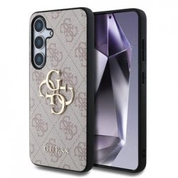Θήκη Guess PU 4G Metal Logo Case for Samsung Galaxy S25 Ultra 5G S938 Pink