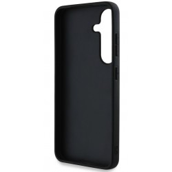 Θήκη DKNY PU Leather Repeat Pattern Tonal Stripe Case Samsung Galaxy S24 Ultra 5G S928 Black