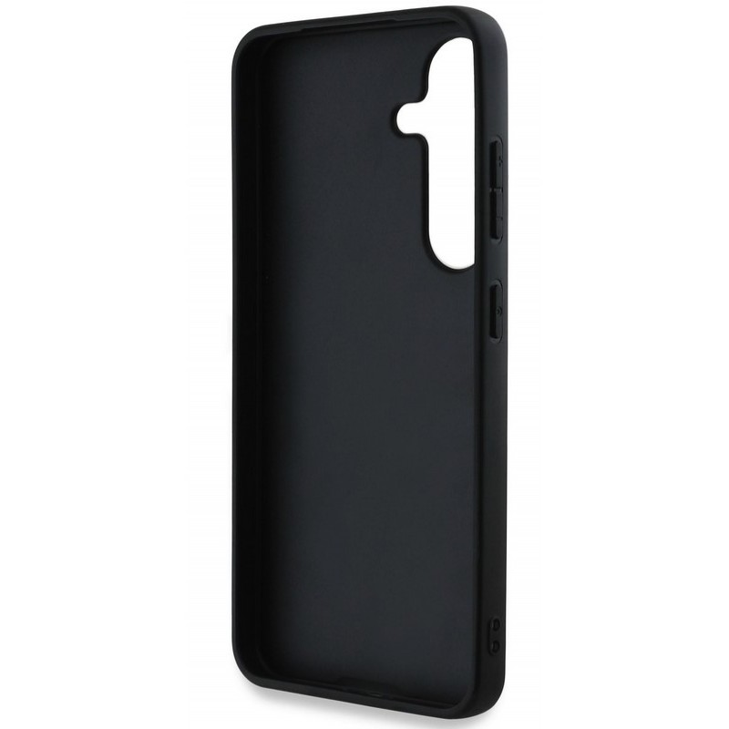 Θήκη DKNY PU Leather Repeat Pattern Tonal Stripe Case Samsung Galaxy S24 Ultra 5G S928 Black