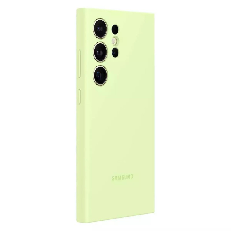 Θήκη EF-PS928TGE Samsung Silicone Cover Samsung Galaxy S24 Ultra 5G S928 Lime (Original)