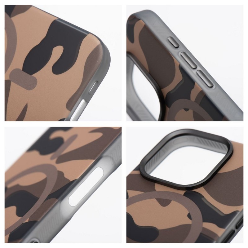 Θήκη Forcell F-Protect with Dual 4D Technology & MagSafe Case Samsung Galaxy S25 Ultra 5G S938 Desert Camo
