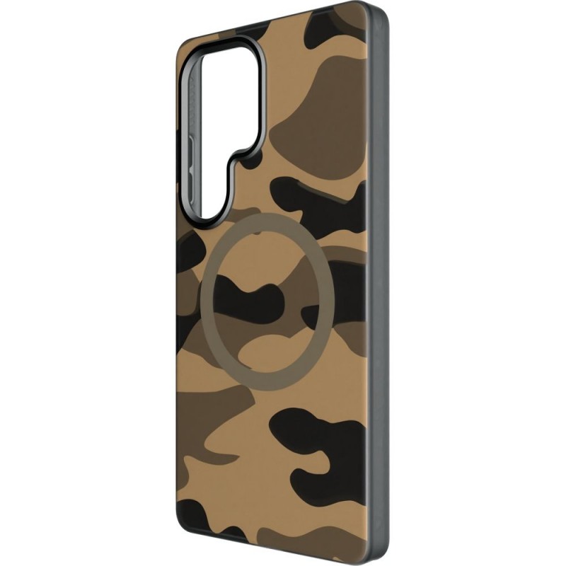 Θήκη Forcell F-Protect with Dual 4D Technology & MagSafe Case Samsung Galaxy S25 Ultra 5G S938 Desert Camo