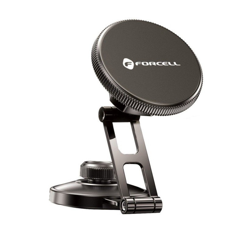 Βάση Αυτοκινήτου Forcell F-Grip IronSecure Magnetic Car Holder For Windshield Black