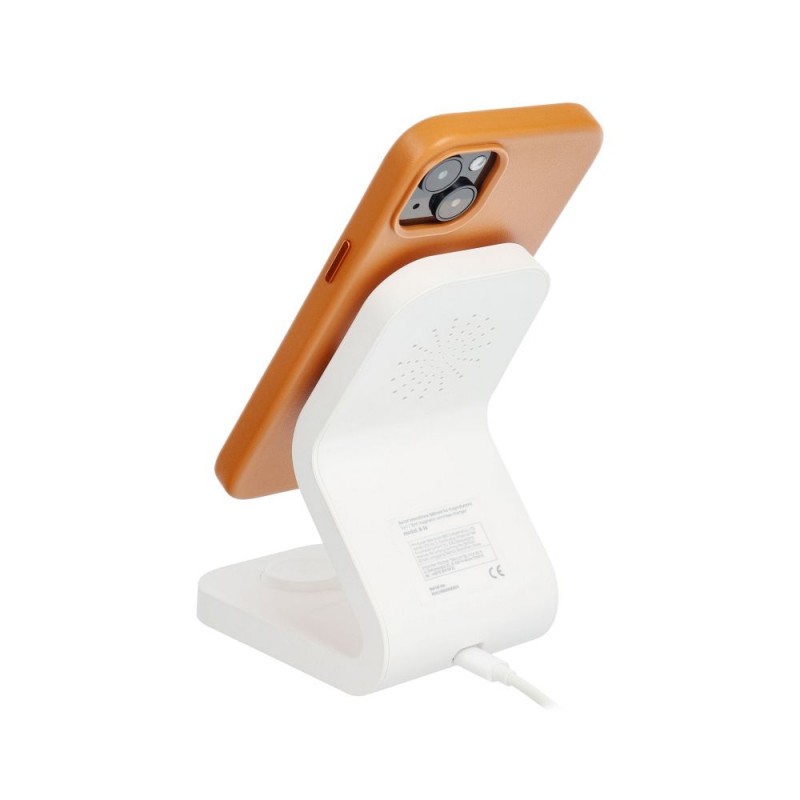 Θήκη Leather Mag Cover Case For Iphone 16 Pro Max Orange