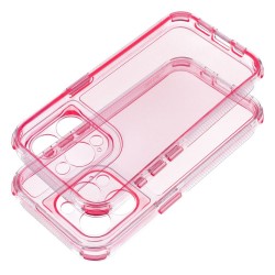 Θήκη Matrix Clear Case for Apple iPhone 16 (6.1") Pink