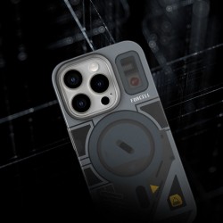 Θήκη Forcell F-Protect with Dual Layer 4D Technology Military Drop-Test Compatible With Magsafe For Case Apple iPhone 16 Pro Max (6.9") Cyber Grey