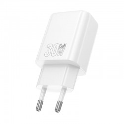 Φορτιστής Ταξιδιού Hoco N63 Gentle PD30W+QC3.0 White