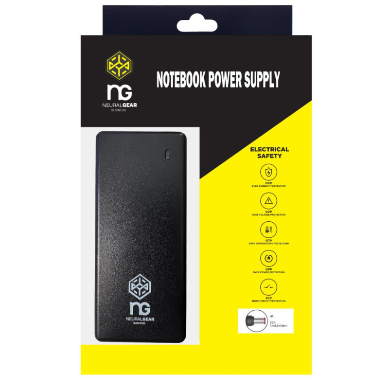 Τροφοδοτικό Ρεύματος για HP NG 19V 4.74A With Pin Black