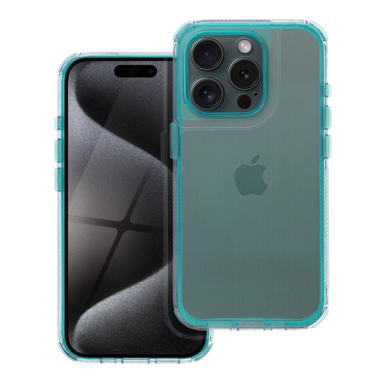 Θήκη Matrix Clear Case For Apple iPhone 16 (6.1") Mint