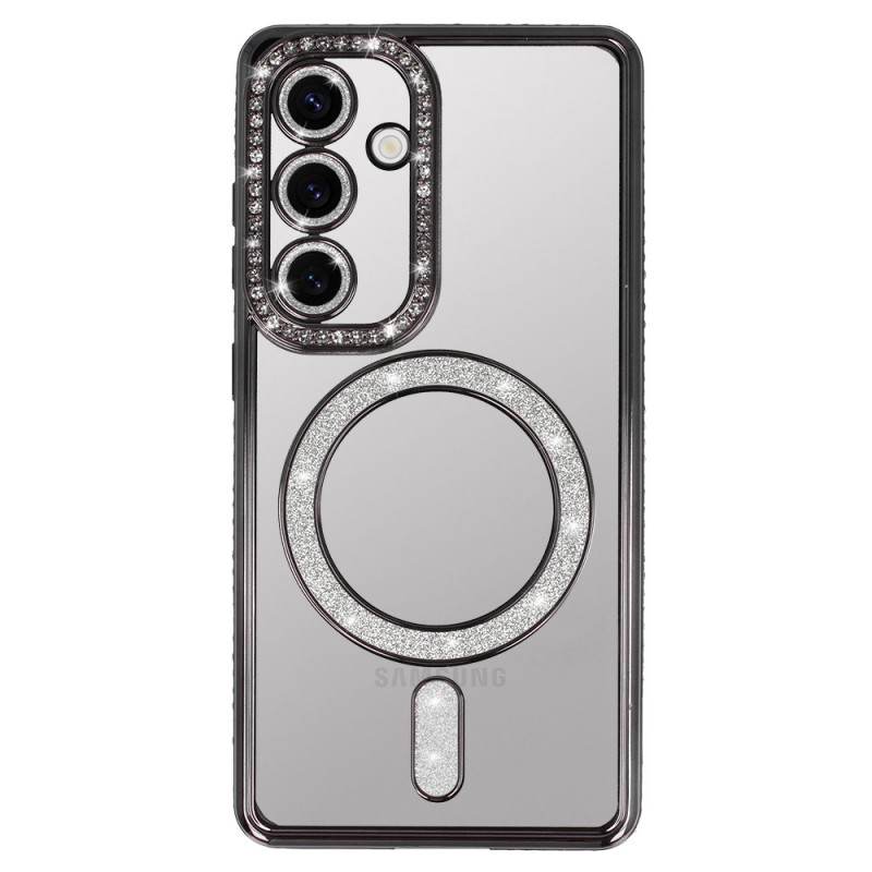 Θήκη Bling MagSafe Case Samsung Galaxy S25 Ultra S938 Black