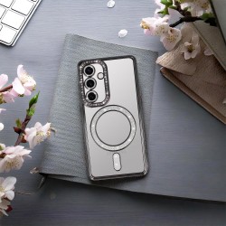 Θήκη Bling MagSafe Case Samsung Galaxy S25 Ultra S938 Black