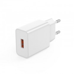 Φορτιστής Ταξιδιού XO L127 QC3.0 USB-A to Type-C 18W PD Fast Charger White