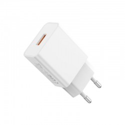 Φορτιστής Ταξιδιού XO L127 QC3.0 USB-A to Type-C 18W PD Fast Charger White
