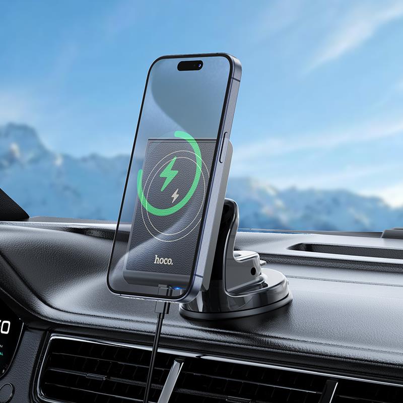 Βάση Αυτοκινήτου Hoco HW20 Magnetic MagSafe Dashboard Car Holder Black Βάση Αυτοκινήτου Hoco HW20 Magnetic MagSafe Dashboard Car Holder Black