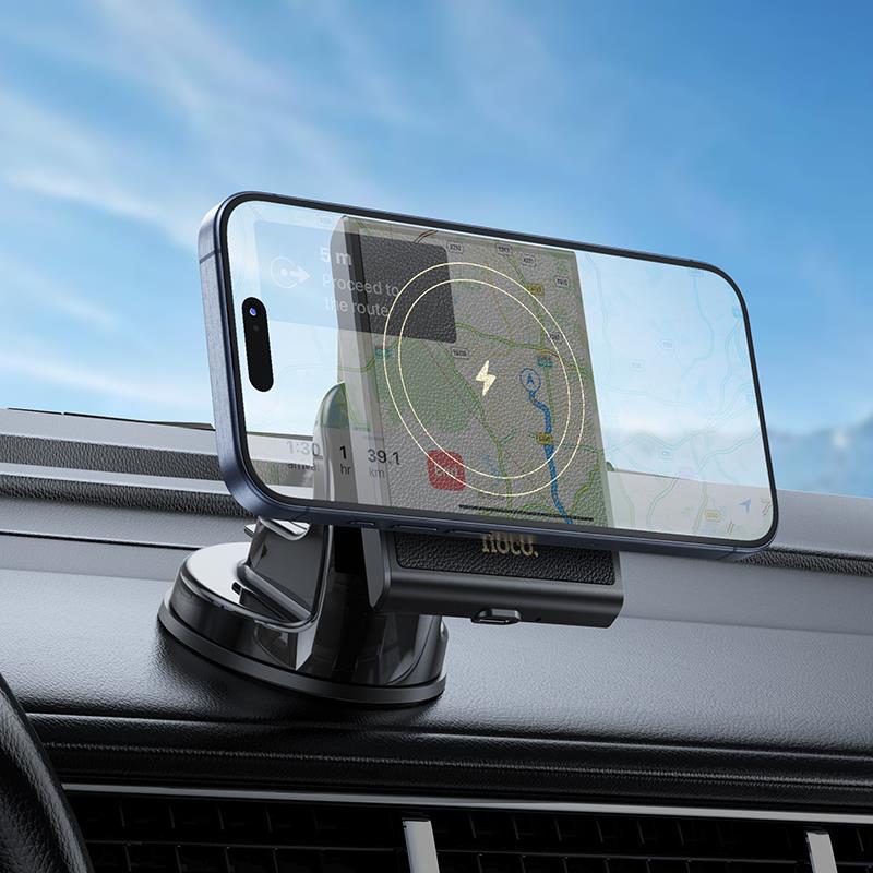 Βάση Αυτοκινήτου Hoco HW20 Magnetic MagSafe Dashboard Car Holder Black Βάση Αυτοκινήτου Hoco HW20 Magnetic MagSafe Dashboard Car Holder Black
