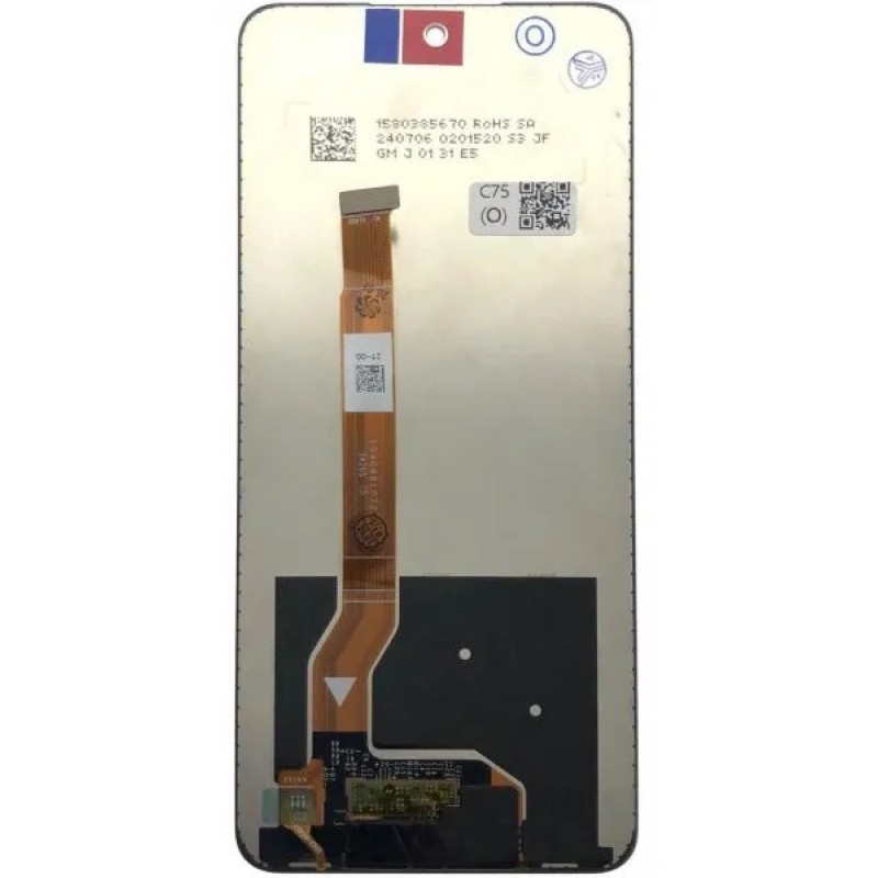 Οθόνη LCD & Μηχανισμός Αφής Realme C75 Black με 3 Χρόνια Εγγύηση