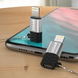 Μετατροπέας BWOO Lightning male σε USB-A female (BZ-37)