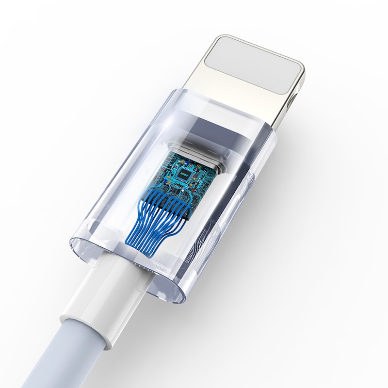Handsfree Ακουστικά BO-HF10 In-Ear Με Βύσμα Lightning White