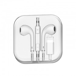 Handsfree Ακουστικά BO-HF10 In-Ear Με Βύσμα Lightning White
